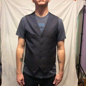Navy blue Men's vest